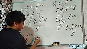 teacher drills nerd student in erotic math lesson