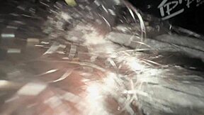 Step-Cousin Sneaks Secret Colombian Slut Fuck