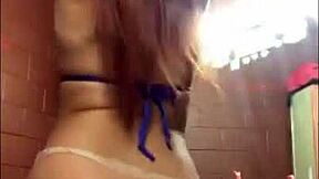 Watch this big black ass ebony twerk and shake hypnotically