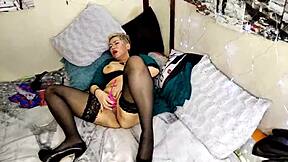 aimee hot milf paradises juicy shaved pussy squirting in orgasmic milf frenzy