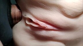 ready for crisp close-ups of cute fuck doll's big pussy double penetrated with toys?