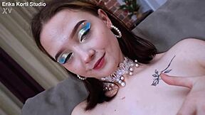 Akina Asmus perfect teen body takes first double vaginal from four black cocks gaping