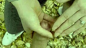 Hiking trail hides risky creampie in public park