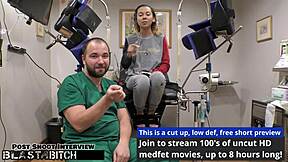 doctor blasts cum deep in kalani luanas tanned stomach backstage pov