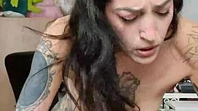 wanna see this tall skinny tattooed babe ride cock moaning to squirting orgasm pov?