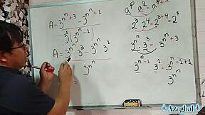 teacher drills nerd student in erotic math lesson