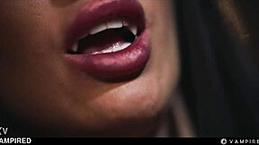 what if cute blonde falls under vampire spell for total lesbian slave submission?