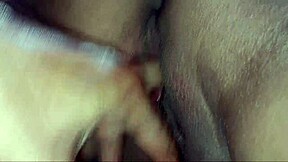 big cameltoe tease in white panties and stockings sexy teen 😍🍑👅