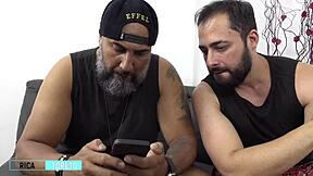 Personal trainer fucks hot gym students in wild bisexual orgy