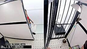 doctor blasts cum deep in kalani luanas tanned stomach backstage pov