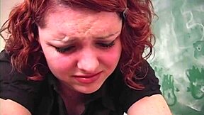 TEACHER SPANKS BETTY'S BARE ASS AFTER STRIPPING HER NAKED!