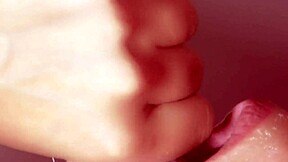 Japanese Babe Sucks Cock Close Up For Gushing Facial Cumshot 01