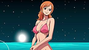 nami from one piece whispers joi asmr in spanish gets intense