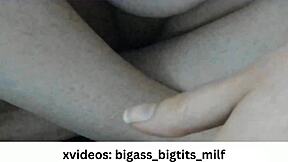 her big tits and huge ass milf pussy with big clit makes me throb watching her finger that wet hole