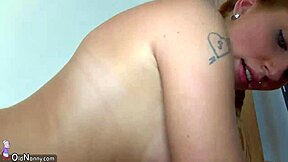 Ever wonder what happens when old chubby granny meets young hot girlfriend?