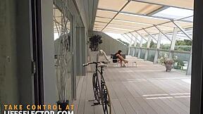 sexy secretary mary bambola teases with footjob then rides your cock pov hard