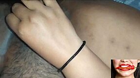 Horny Indian Wife Gives Husband Intense Bedroom Handjob And Hard Fuck