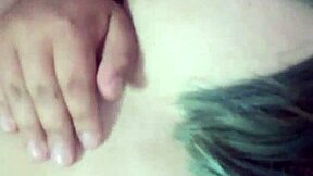 she sends me this hot vid of her rubbing one out moaning loud