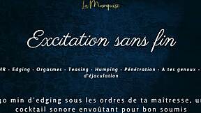 French Femdom Mistress Edges You Endlessly with JOI Audio Tease