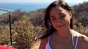 She's Game for Anal Fingering and Cumshot Facial