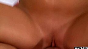 Euro Teen Cutie Teases Before Taking Huge Cock Deep Inside Her Tight Spot