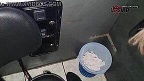 Gloryhole Slut Swallows Loads Kisses Cuck