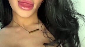 Horny teen American exchange student squirts hard in solo toy masturbation orgasm!