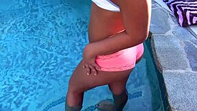 She's Game for Anal Fingering and Cumshot Facial