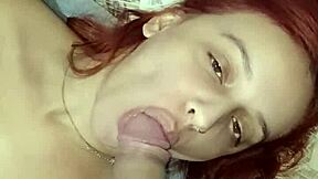 hey he turns me into his slut anytime shoving cock down throat