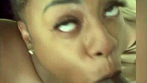 Black Amateur Couple Bent Over Doggystyle Pussy Fucking Slut on Sofa Couch