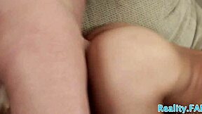 Petite 18+ Teen Hardfucked Missionary By New Stepdaddy!