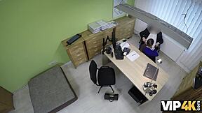 unemployed czech teen fucks for cash in casting