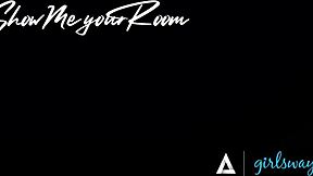 unsatisfied brunette craves angela white's busty scissoring fantasy