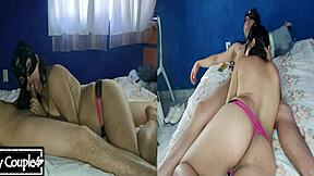 me encanta chupar vergas cuando me quedo sola en casa, big tits latina milf