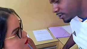 Asian Lawyer Barebacks New BBC Intern's Huge Cock Outdoors!