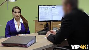 unemployed czech teen fucks for cash in casting