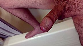 Solo Amateur Slips Fingers Into Pussy Masturbation Right Before Steamy Shower Time