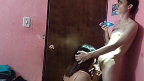 Hermana Strap Teases Me Bent Over Craving Hard Fuck Video