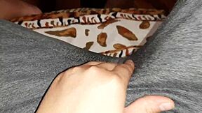 two stepsisters masturbate together in miniskirts for huge turn-on