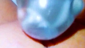 Curious coed squirts huge on glass toy – you won't believe the orgasm!