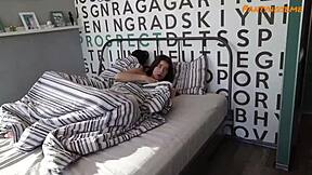 Stepmom Catches Stepdaughter Fucked Hard Then Joins For Intense Ffm Threesome Doggy Action