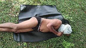 indian stepmom rides stepson's huge cock deep in jungle camping outdoors