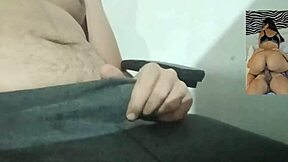 cuckold hubby watches wife stroke small cock at work full movie