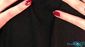 seductive housewife milf whispers filthy joi instructions through her glasses pov