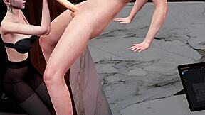 NUMATA SEXY SECRETARY HENTAI HANDJOB FRENULUM LICK TO GLORYHOLE CUM MOUTH!