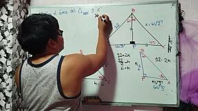 whoa that nerdy asian teacher triangle got hot