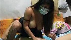 hot stepsis climbs chest strips panties sucks dick i lick to intense orgasms