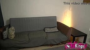 fiery latina beauty slams lucky fan cowgirl doggy style intense