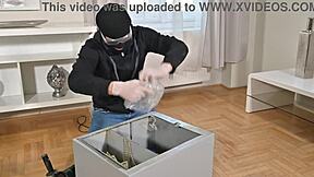 Brunette Miami Babe Takes Double Penetration Threesome With Ass To Mouth And Cumshots