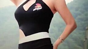 Korean Race Queen Drains Huge 27-Day Cumshot Load Explosion